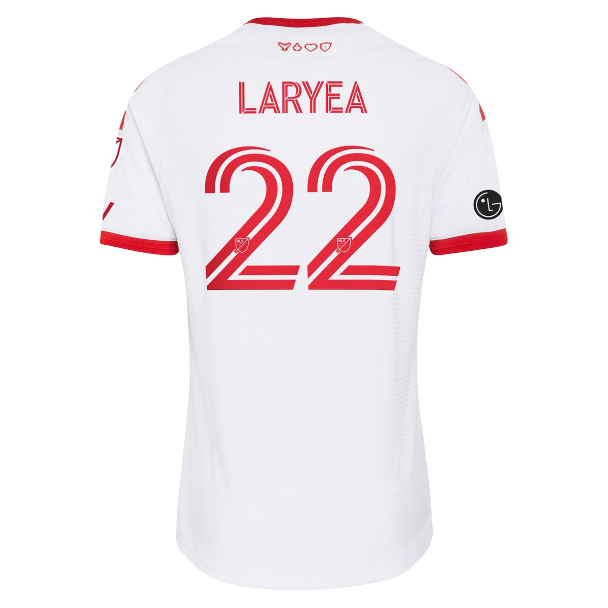 Men's Toronto FC Richie Laryea White 2026 Winter Kit On-Field Authentic Patch Jersey