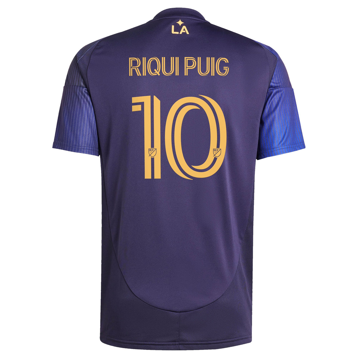 Men's LA Galaxy Riqui Puig Navy 2025 RIZON Replica Player Jersey