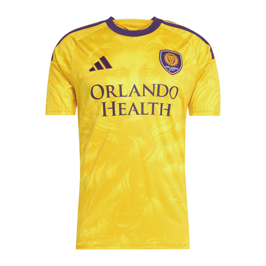 Men's Orlando City SC Robin Jansson Gold 2026 Sunken Treasure Kit Replica Jersey