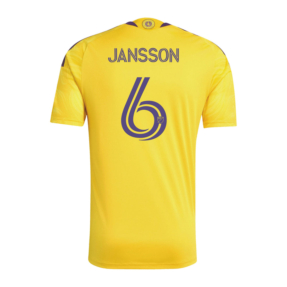 Men's Orlando City SC Robin Jansson Gold 2026 Sunken Treasure Kit Replica Jersey
