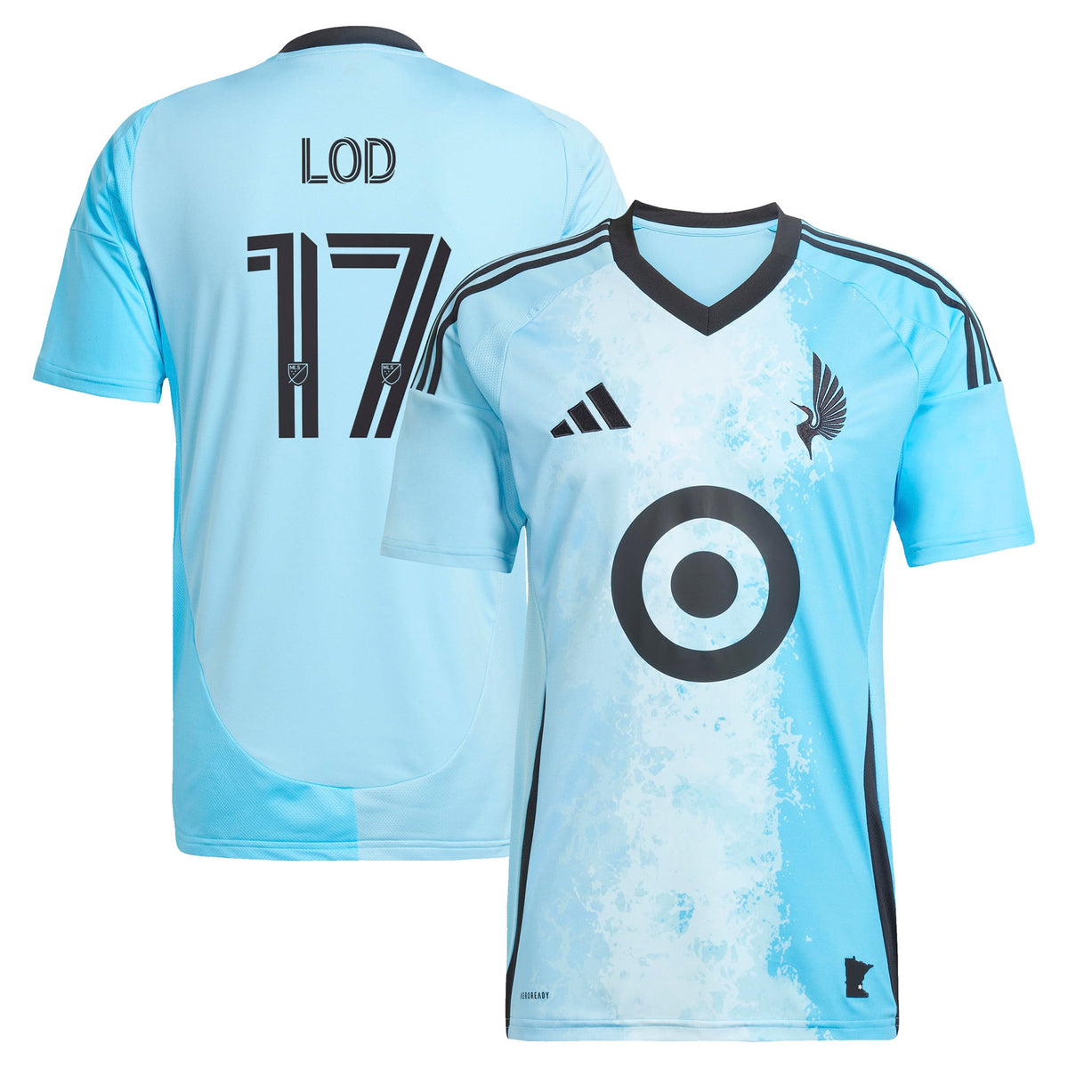 Men's Minnesota United FC Robin Lod Blue 2025 CONVERGENCE Replica Player Jersey