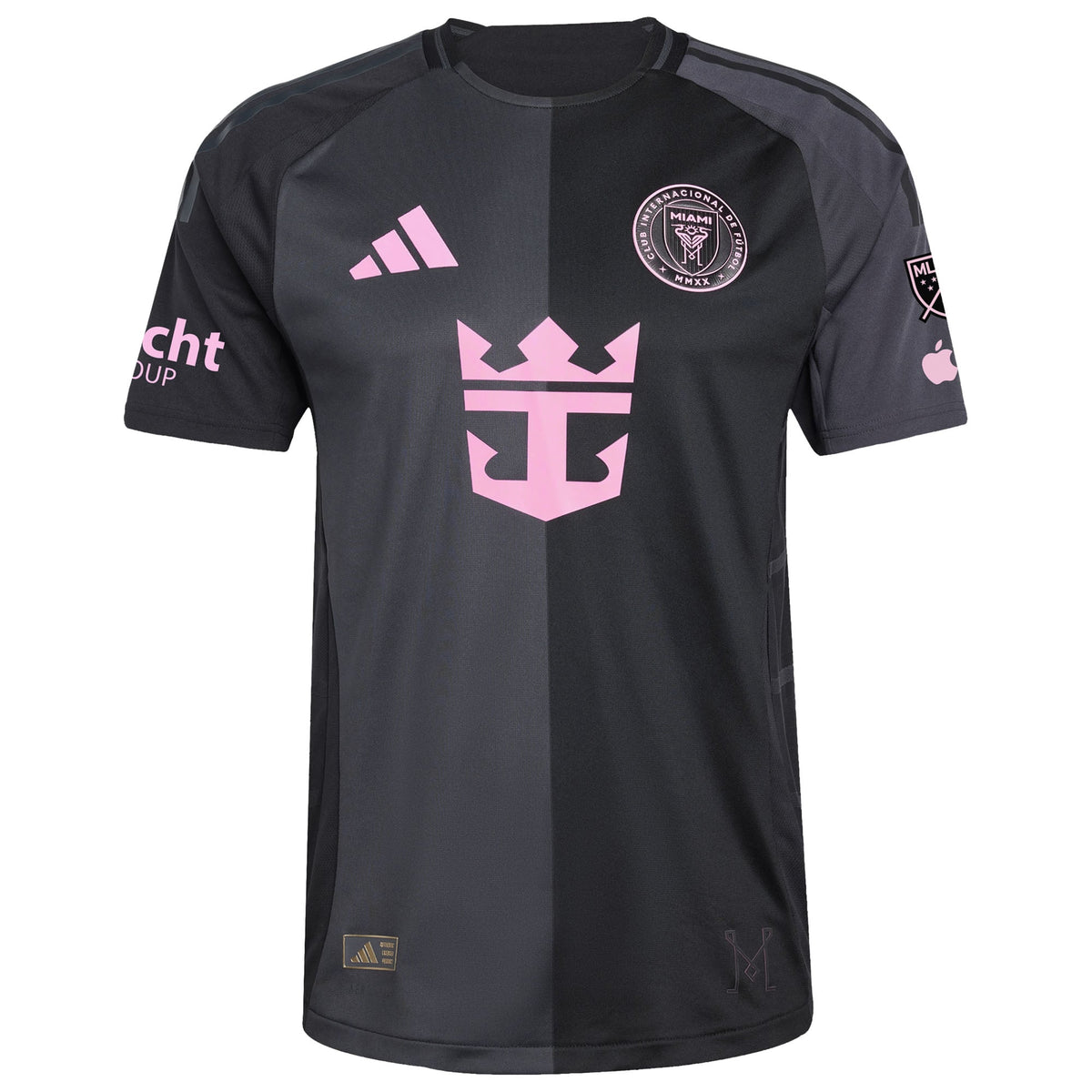 Men's Inter Miami CF Rodrigo De Paul Black 2025 The Fortitude Kit Authentic Player Jersey