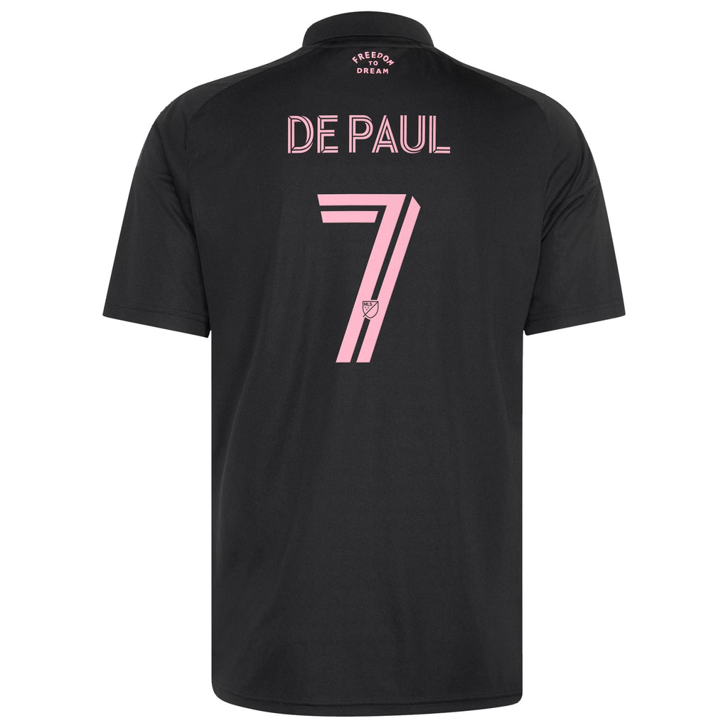Men's Inter Miami CF Rodrigo De Paul Black 2026 Presagio Replica Jersey