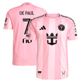 Men's Inter Miami CF Rodrigo De Paul Pink 2025 Euforia On-Field Authentic Jersey