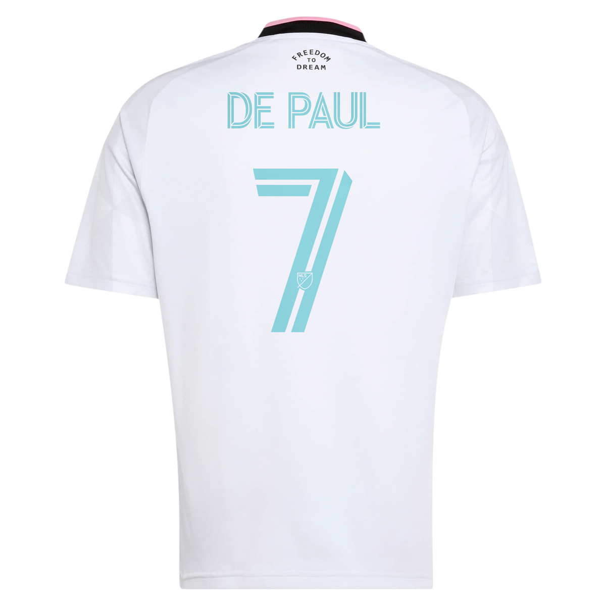 Men's Inter Miami CF Rodrigo De Paul White 2026 Third Replica Jersey