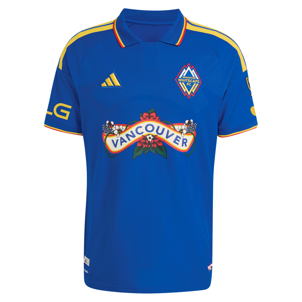 Men's Vancouver Whitecaps FC Royal 2026 Archive On-Field Authentic Jersey