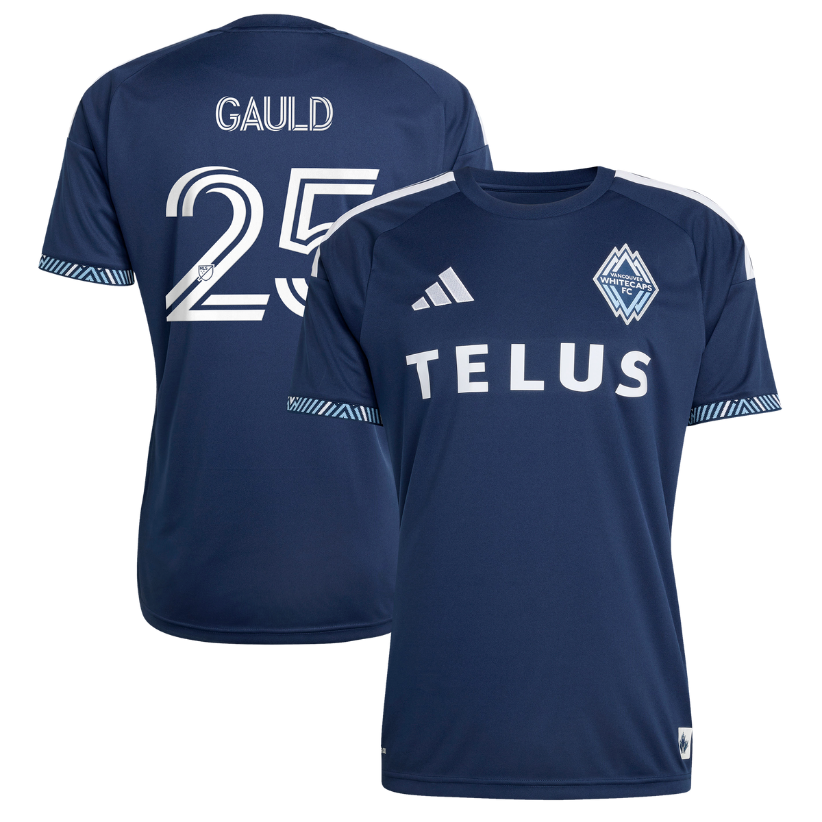 Men's Vancouver Whitecaps FC Ryan Gauld Blue 2026 The Coastal Jersey Replica Jersey