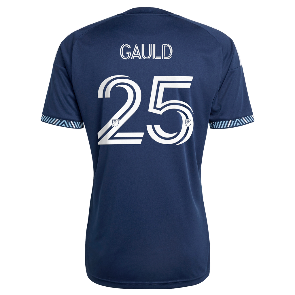 Men's Vancouver Whitecaps FC Ryan Gauld Blue 2026 The Coastal Jersey Replica Jersey