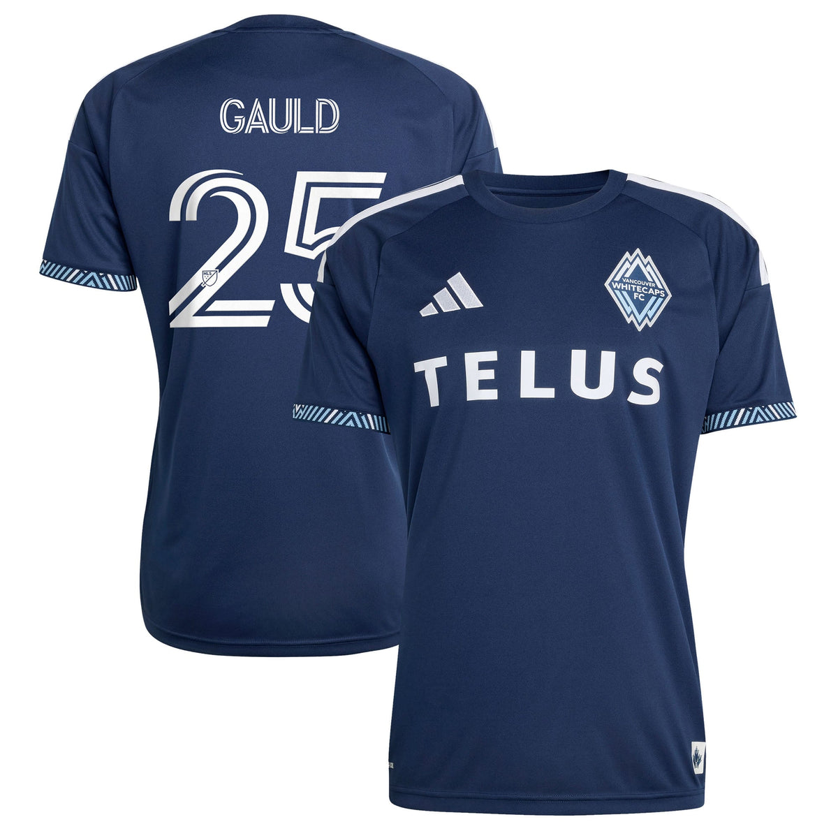 Men's Vancouver Whitecaps FC Ryan Gauld Blue 2026 The Coastal Jersey Replica Jersey