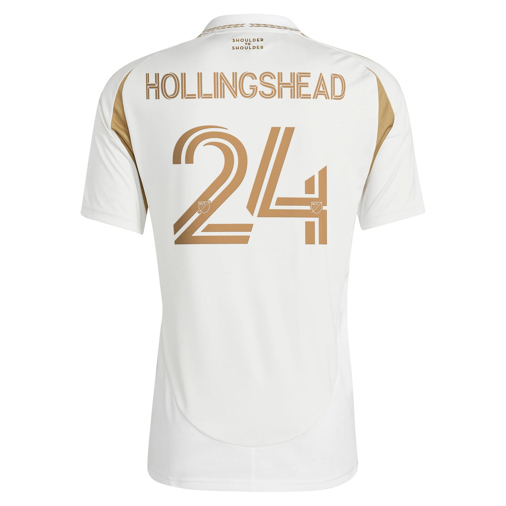 Men's LAFC Ryan Hollingshead White 2025 Secondary Replica Player Jersey