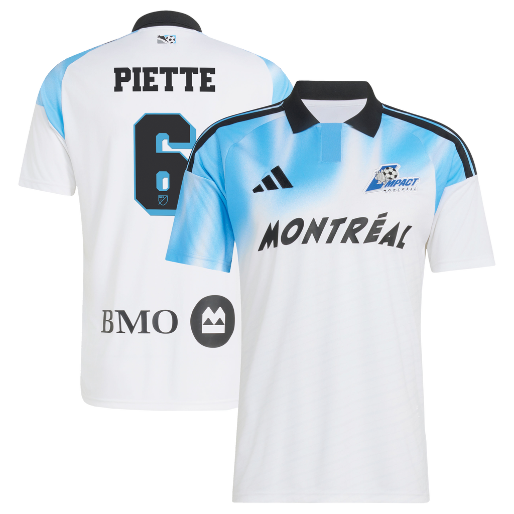 Men's CF Montreal Samuel Piette White 2026 Archive Replica Jersey