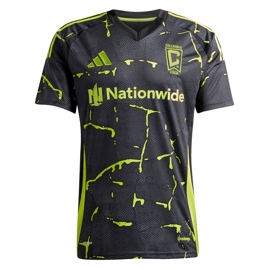Men's Columbus Crew Sean Zawadzki Black 2025 The Goosebumps Kit Replica Player Jersey