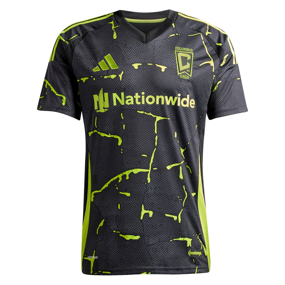 Men's Columbus Crew Sean Zawadzki Black 2025 The Goosebumps Kit Replica Player Jersey