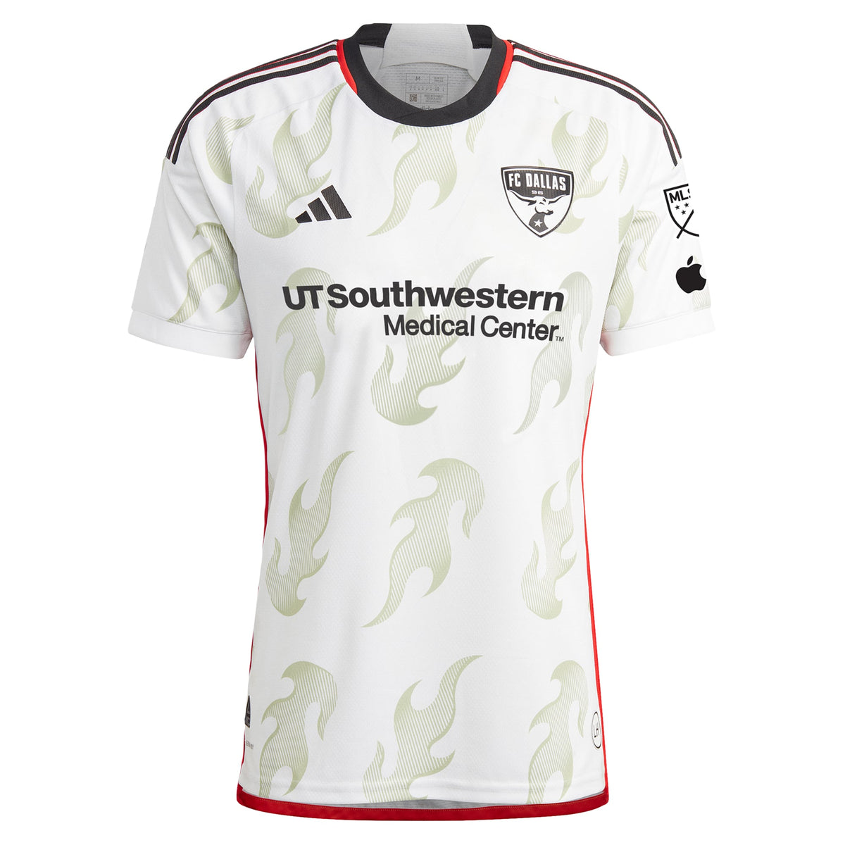 Men's FC Dallas Sebastian Lletget White 2024 Burn Baby Burn Authentic Player Jersey
