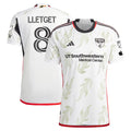 Men's FC Dallas Sebastian Lletget White 2024 Burn Baby Burn Authentic Player Jersey