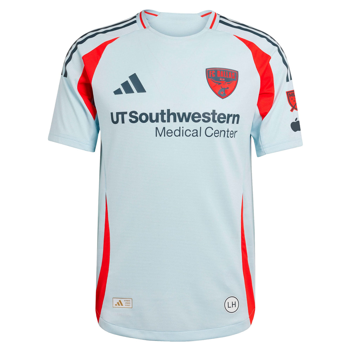 Men's FC Dallas Sebastien Ibeagha Light Blue 2025 The Inferno Kit Authentic Player Jersey