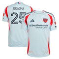 Men's FC Dallas Sebastien Ibeagha Light Blue 2025 The Inferno Kit Authentic Player Jersey