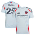 Men's FC Dallas Sebastien Ibeagha Light Blue 2025 The Inferno Kit Replica Player Jersey