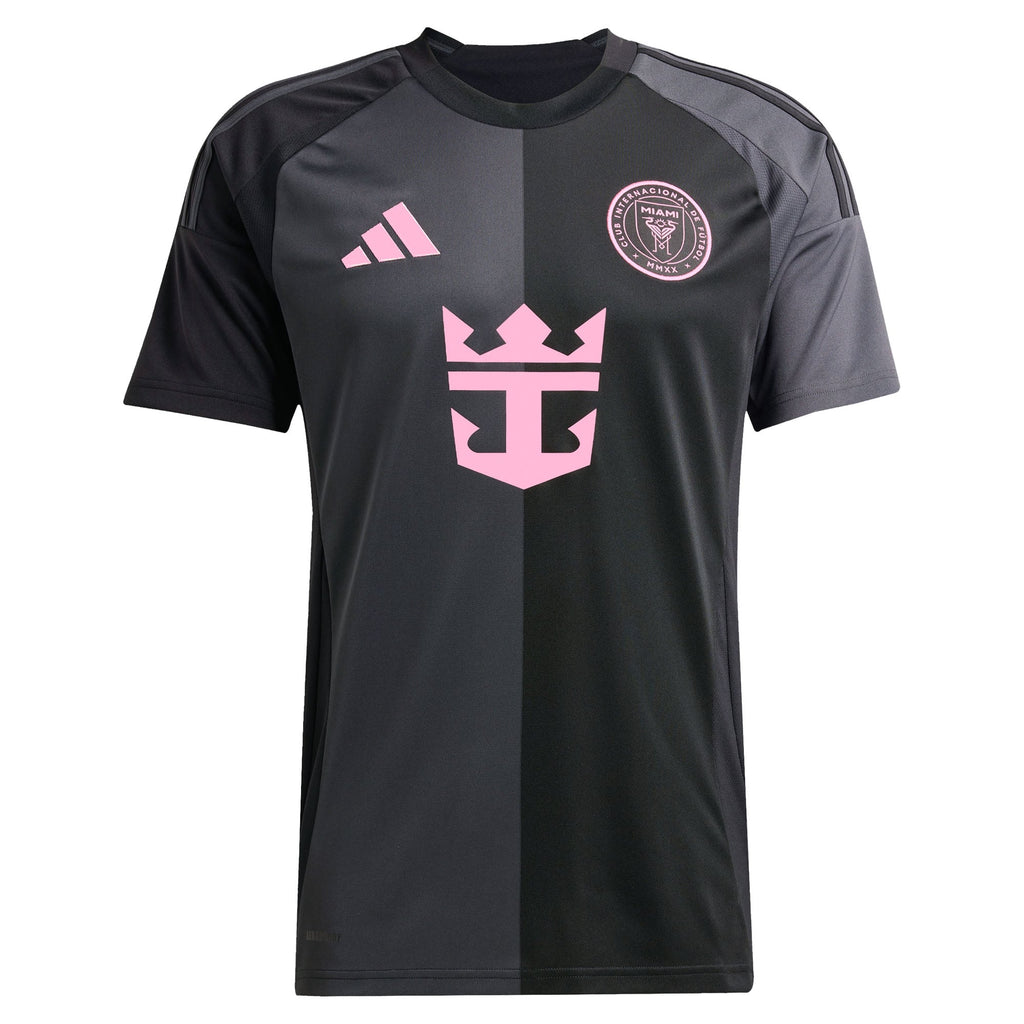 Men's Inter Miami CF Sergio Busquets Black 2025 The Fortitude Kit Replica Player Jersey