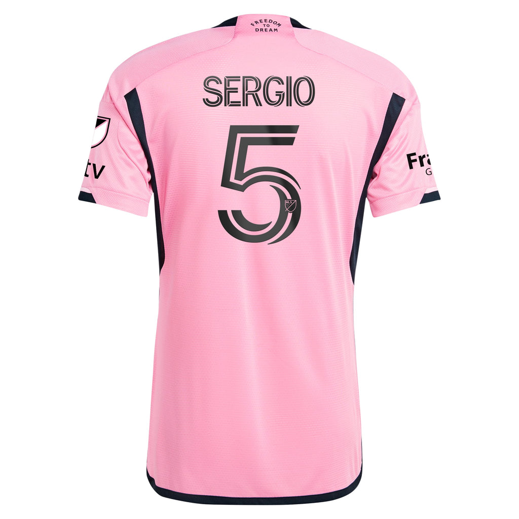 Men's Inter Miami CF Sergio Busquets Pink 2024 2getherness Authentic Player Jersey