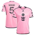 Men's Inter Miami CF Sergio Busquets Pink 2024 2getherness Authentic Player Jersey