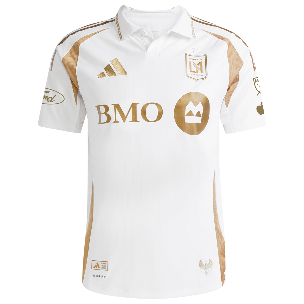 Men's LAFC Son Heung-Min White 2025 Secondary Authentic Player Jersey
