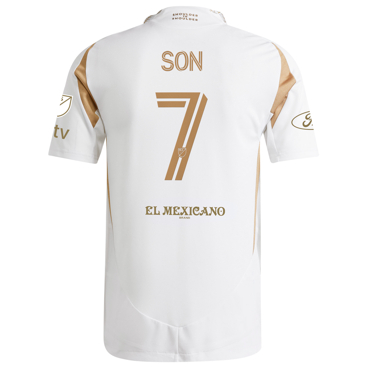 Men's LAFC Son Heung-Min White 2025 Secondary Authentic Player Jersey
