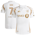 Men's LAFC Son Heung-Min White 2025 Secondary Authentic Player Jersey