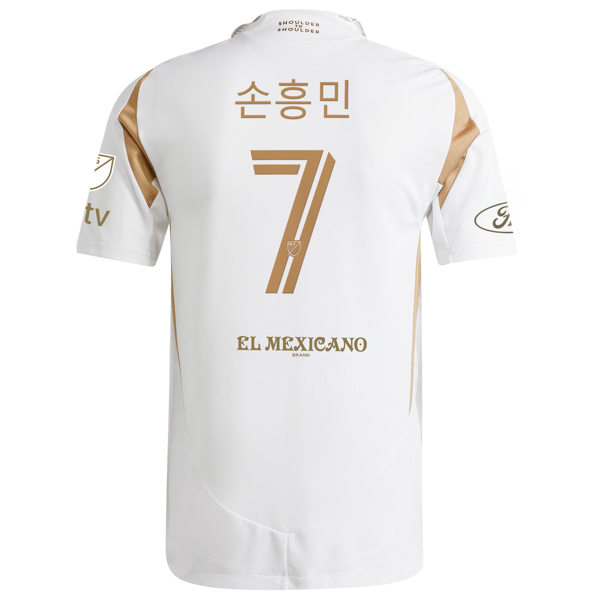 Men's LAFC Son Heung-Min White 2025 Secondary On-Field Authentic Jersey
