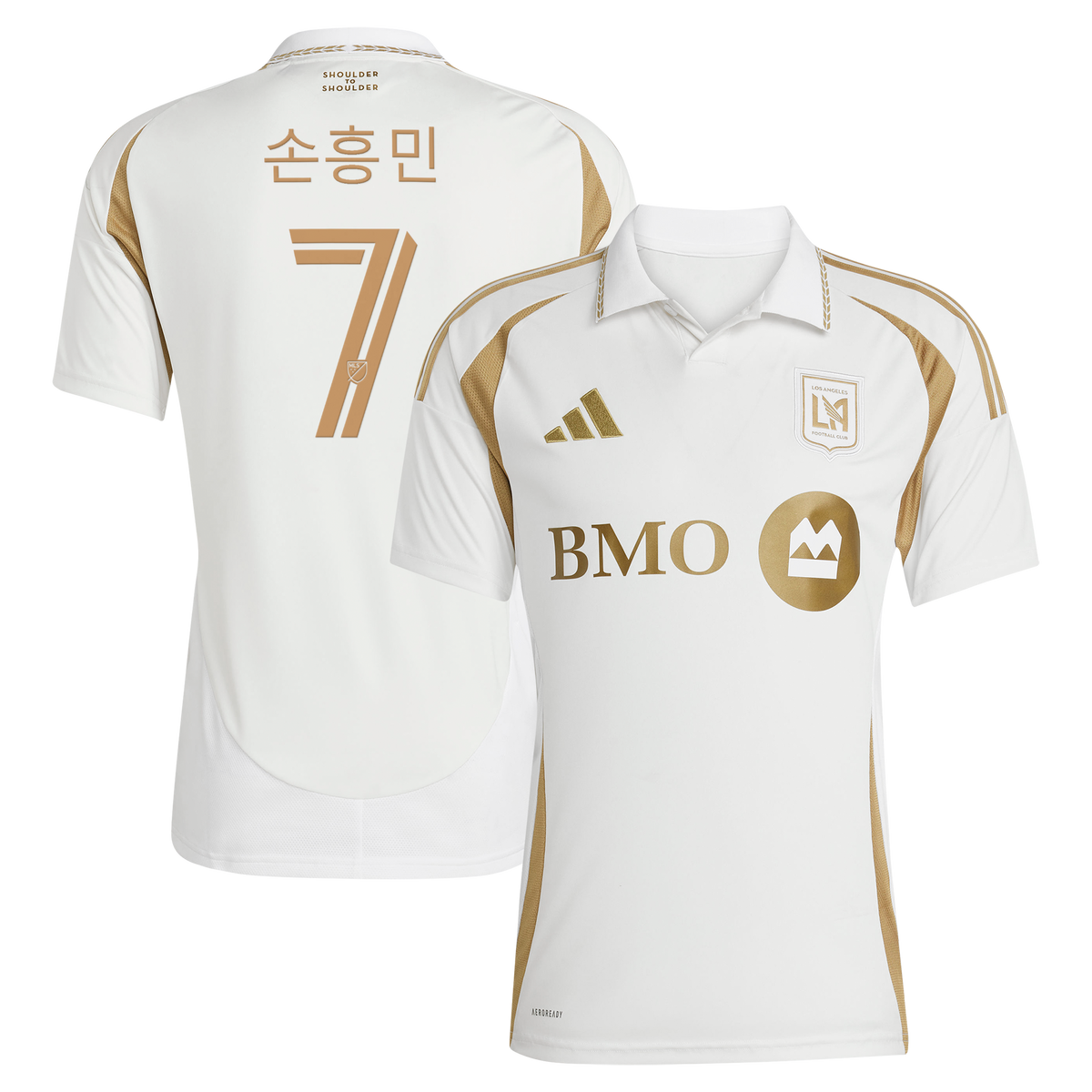 Men's LAFC Son Heung-Min White 2025 Secondary Replica Jersey