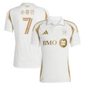 Men's LAFC Son Heung-Min White 2025 Secondary Replica Jersey