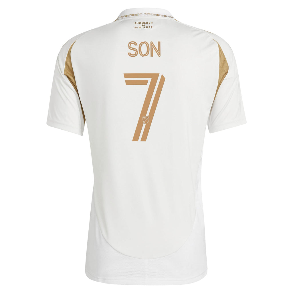 Men's LAFC Son Heung-Min White 2025 Secondary Replica Player Jersey