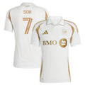 Men's LAFC Son Heung-Min White 2025 Secondary Replica Player Jersey