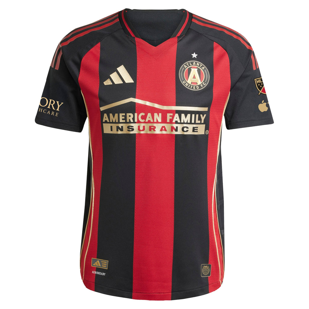 Men's Atlanta United FC Steven Alzate Black 2025 The Connector On-Field Authentic Jersey