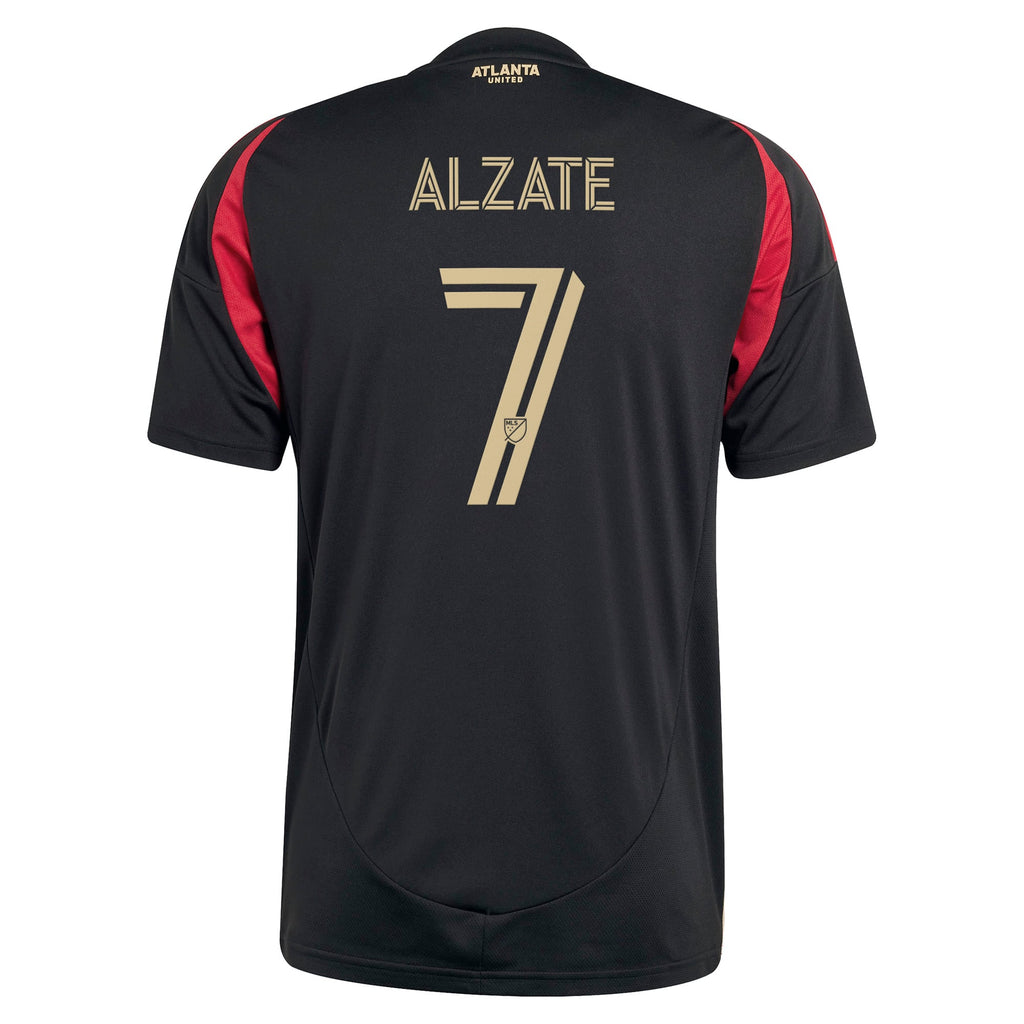 Men's Atlanta United FC Steven Alzate Black The Connector Replica Jersey