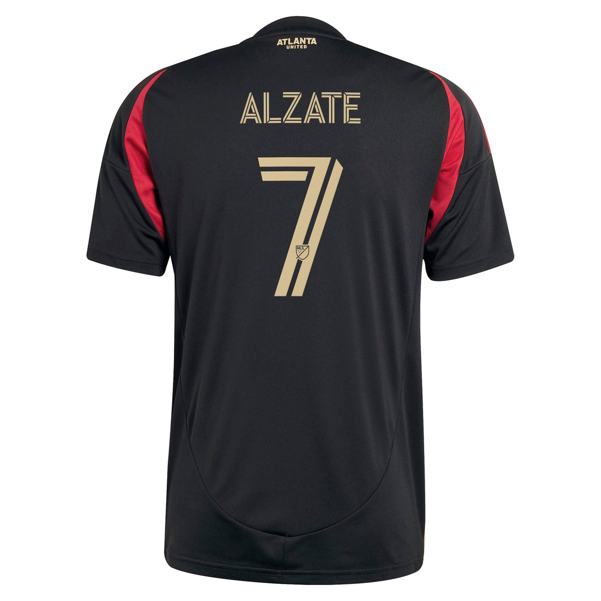 Men's Atlanta United FC Steven Alzate Black The Connector Replica Jersey