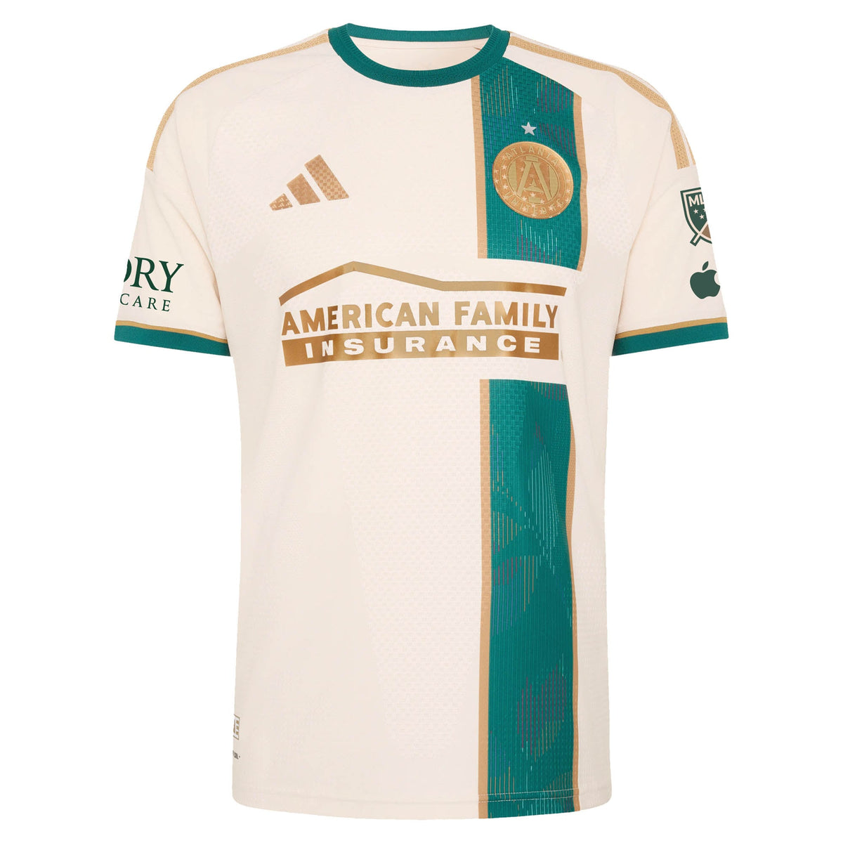 Men's Atlanta United FC Steven Alzate Tan 2026 Spirit of '96 On-Field Authentic Patch Jersey