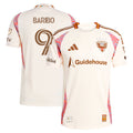 Men's D.C. United Tai Baribo Natural 2025 The Soul Kit On-Field Authentic Jersey