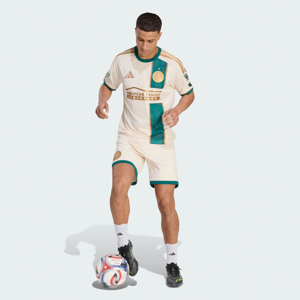 Men's Atlanta United FC Tan 2026 Spirit Of '96 On-Field Authentic Patch Jersey