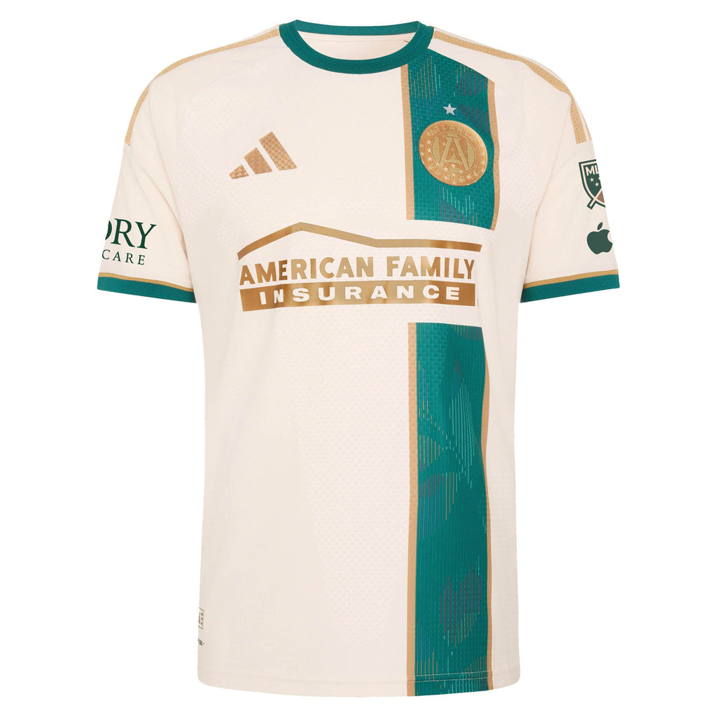 Men's Atlanta United FC Tan 2026 Spirit Of '96 On-Field Authentic Patch Jersey