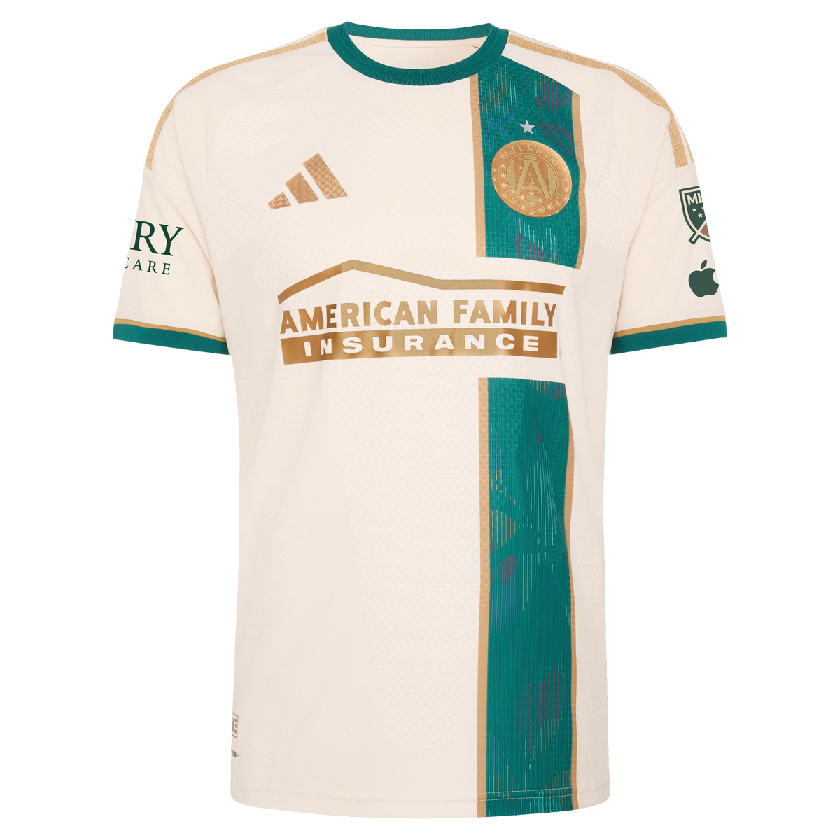 Men's Atlanta United FC Tan 2026 Spirit Of '96 On-Field Authentic Patch Jersey