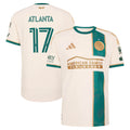 Men's Atlanta United FC Tan 2026 Spirit of '96 On-Field Authentic Patch Jersey