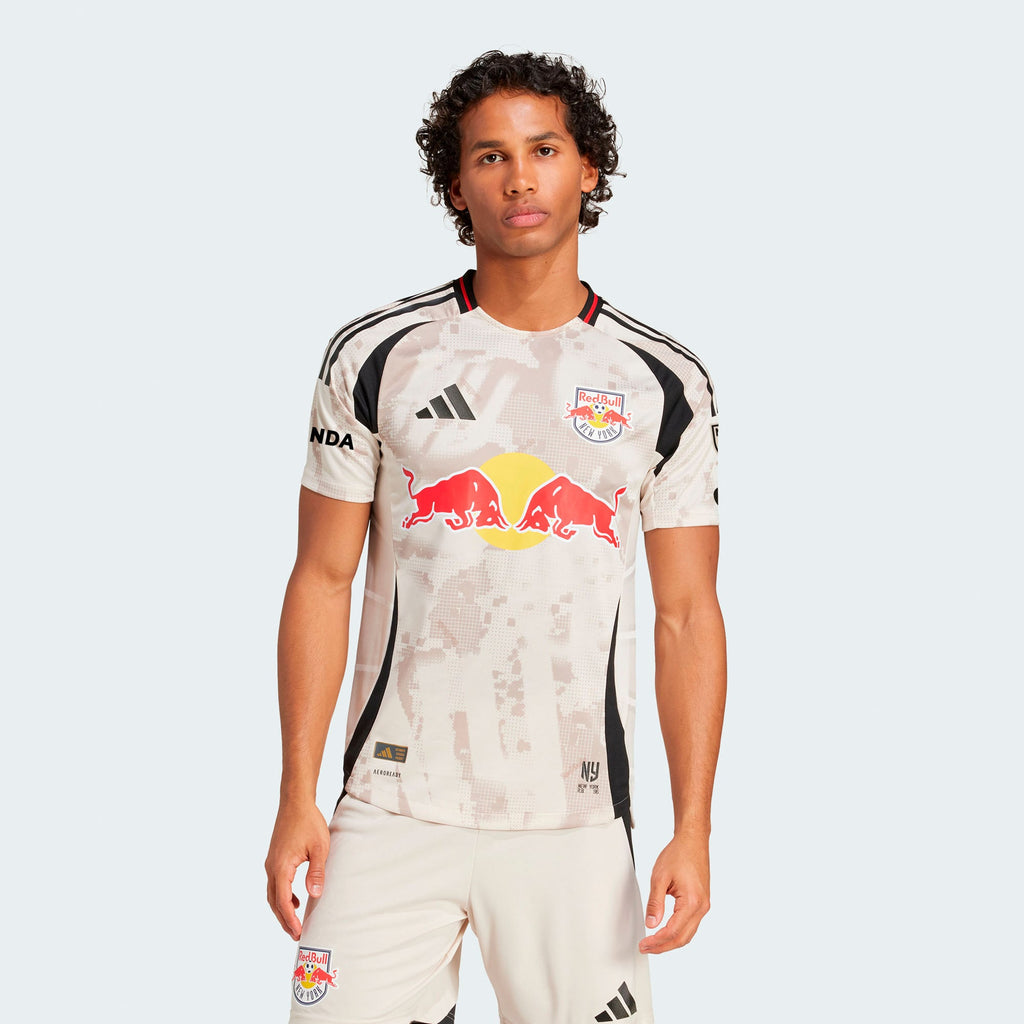Men's New York Red Bulls Tan 2025 Stone Kit Authentic Jersey