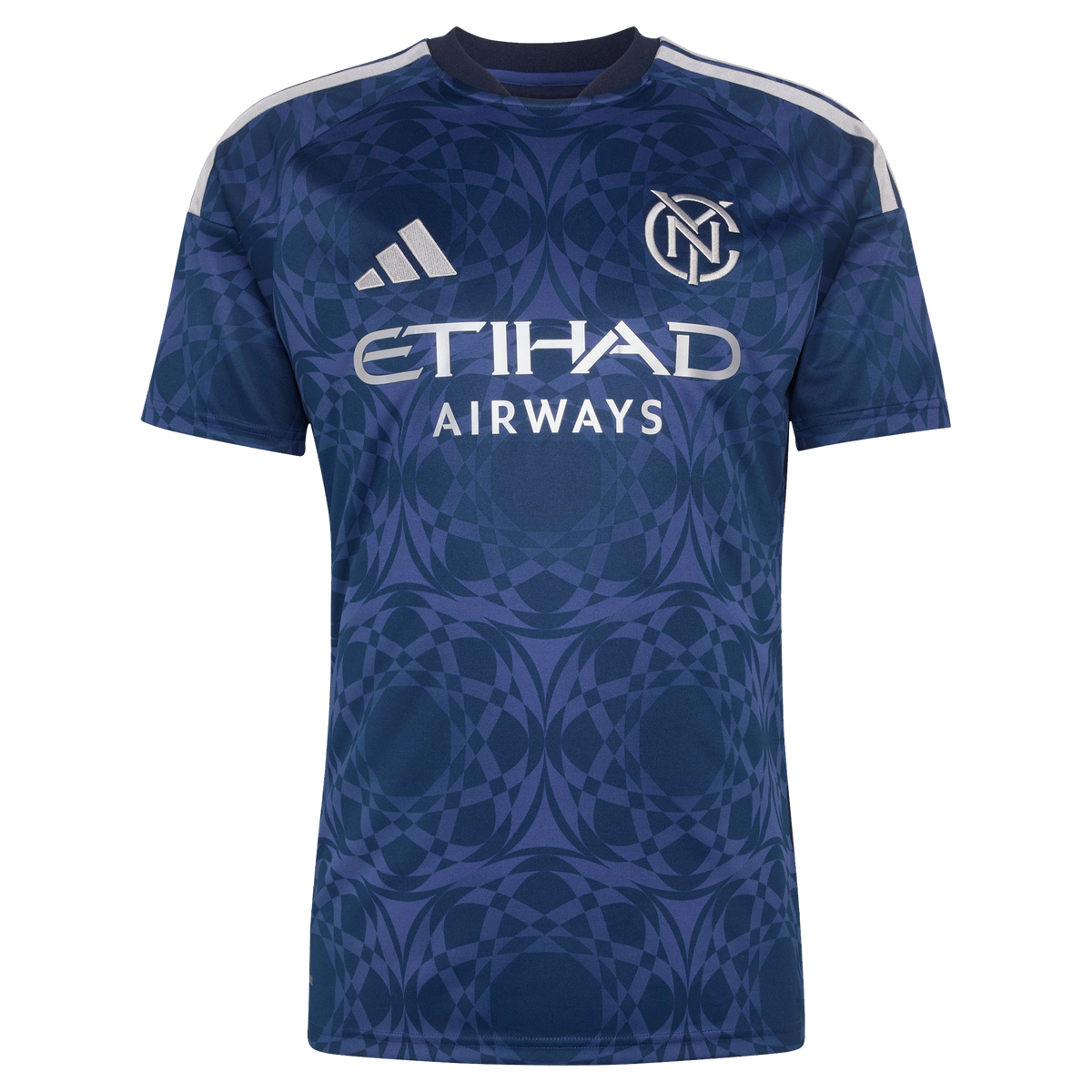 Men's New York City FC Tayvon Gray Blue 2026 The All Nations Kit Replica Jersey