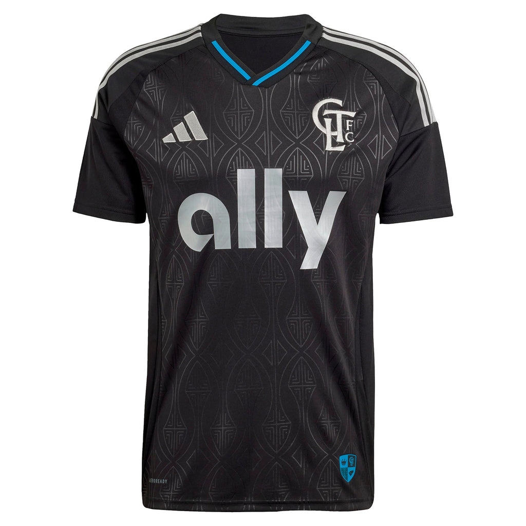 Men's Charlotte FC Tim Ream Black 2025 Fortress Kit Replica Player Jersey