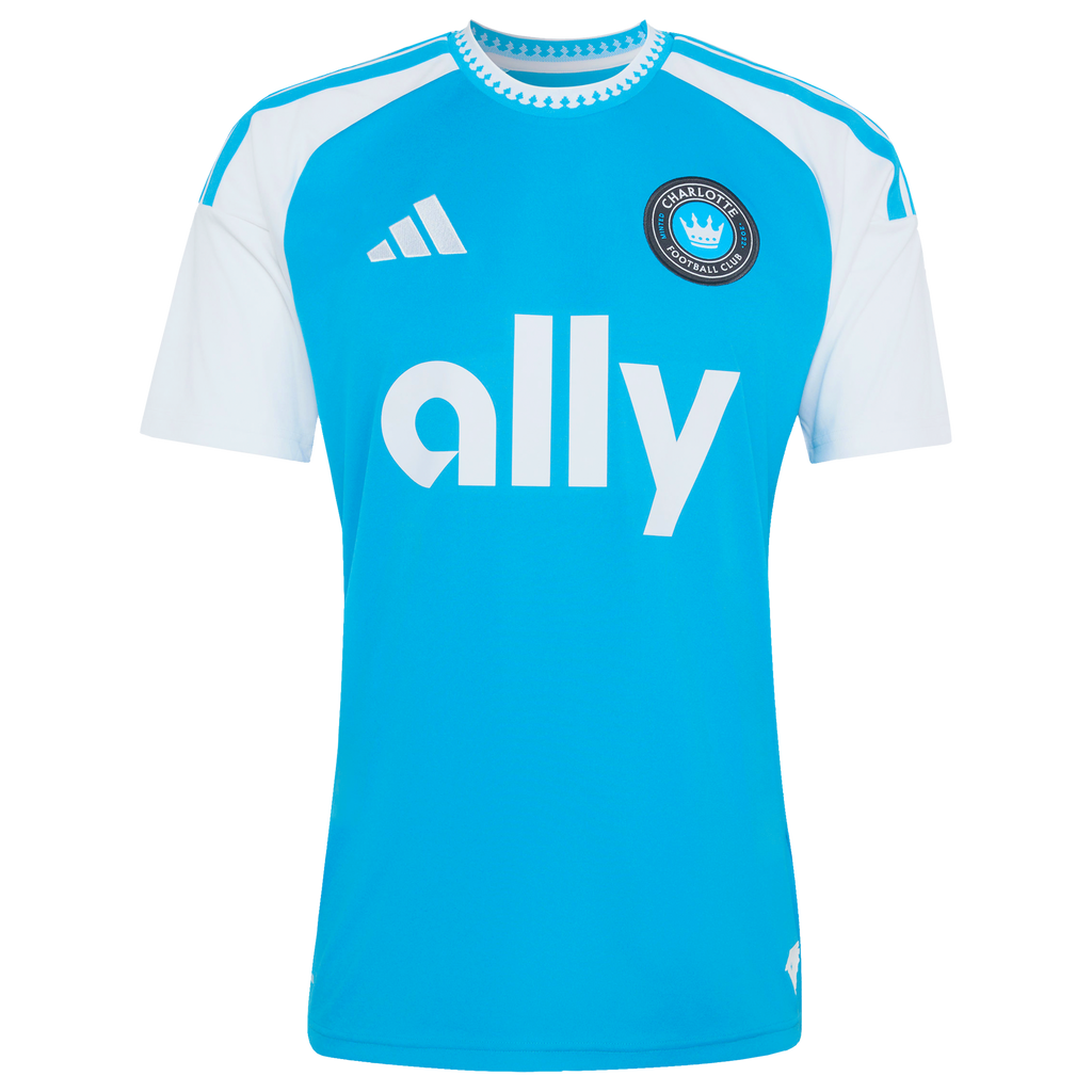 Men's Charlotte FC Tim Ream Blue 2026 Carolina Kit: Crowns Up Replica Jersey