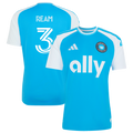 Men's Charlotte FC Tim Ream Blue 2026 Carolina Kit: Crowns Up Replica Jersey
