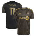 Men's LAFC Timothy Tillman Black 2026 Primary Kit Replica Jersey