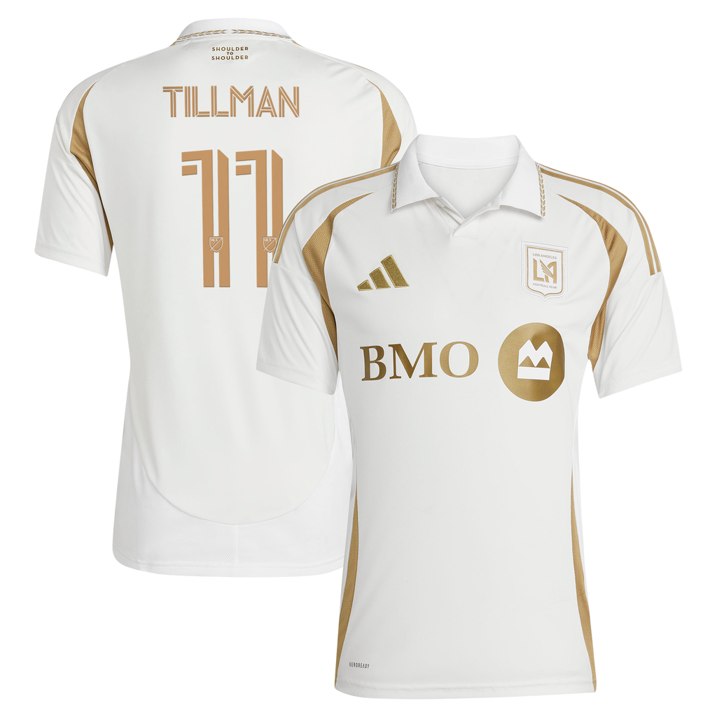 Men's LAFC Timothy Tillman White 2025 Secondary Replica Jersey