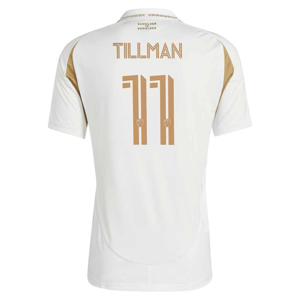 Men's LAFC Timothy Tillman White 2025 Secondary Replica Jersey